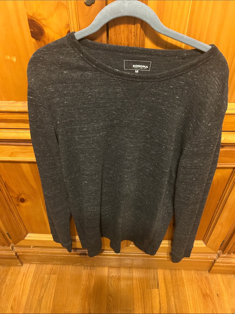 Sonoma Men's Charcoal Heather Crewneck Sweater